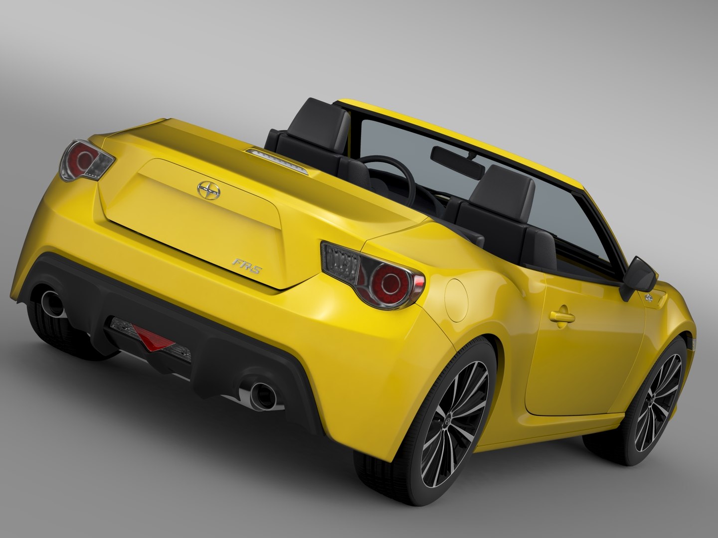 3dsmax Scion Fr S Cabrio