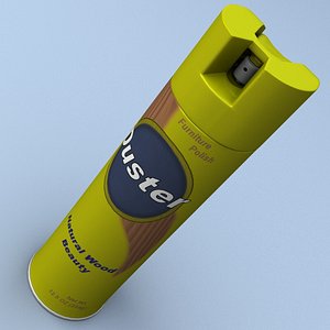 3ds max furniture polish bottle