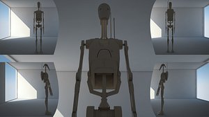 3ds max battle droid