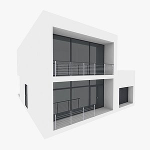Minimal Modern House With Garage