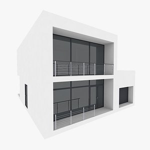 Minimal Modern House With Garage