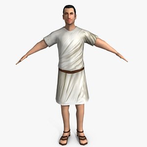 Low Poly Roman 1