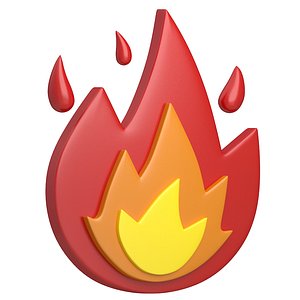 Flame Emoji model