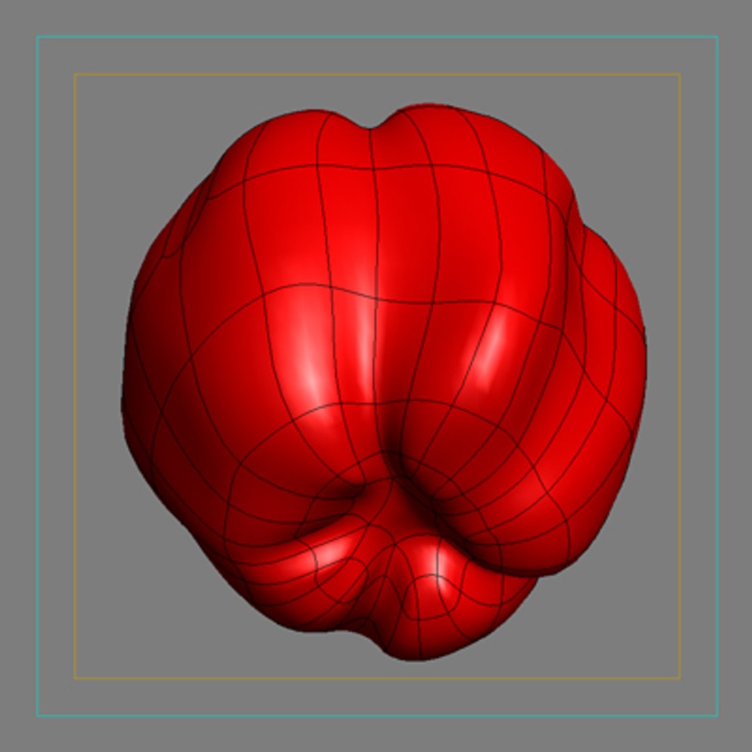 3d Pepper Model