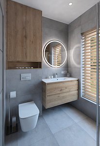 bathroom interior model