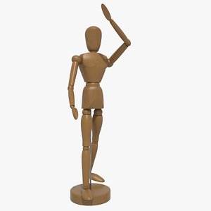 Printable mannequin art figure 3D - TurboSquid 1546641