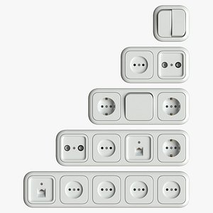 Light Switches & Electrical Sockets Set (EU)