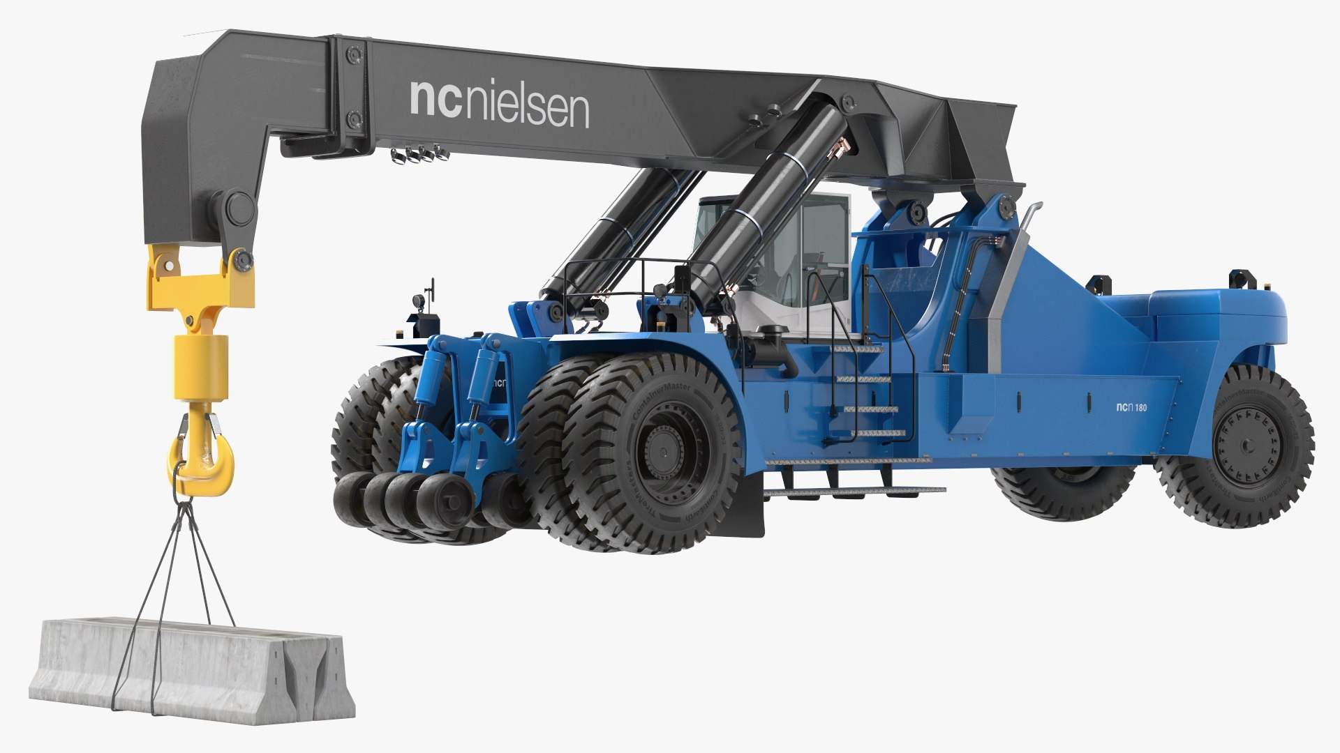 Reach Stacker Nielsen NCN 180TH Loads Concrete Barriers Rigged for Maya model https://p.turbosquid.com/ts-thumb/rs/8cEk5N/hu/reach_stacker_nielsen_ncn_180th_loads_concrete_barriers_rigged_011/jpg/1744473330/1920x1080/fit_q87/ceaf7529dd7cc5c1d951396670cd80b24bdb9d70/reach_stacker_nielsen_ncn_180th_loads_concrete_barriers_rigged_011.jpg
