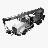Kenworth T800 Crane Truck --168--