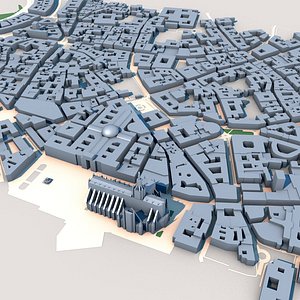 Teatro alla Scala Milan Italy 3D model