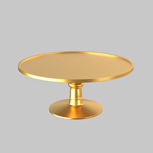 3D round cake stand 02