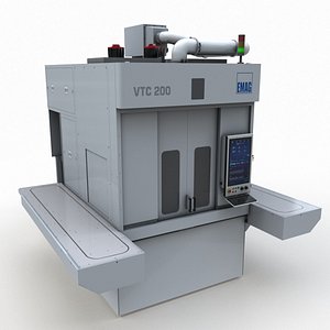 3D CNC Machine 9 model