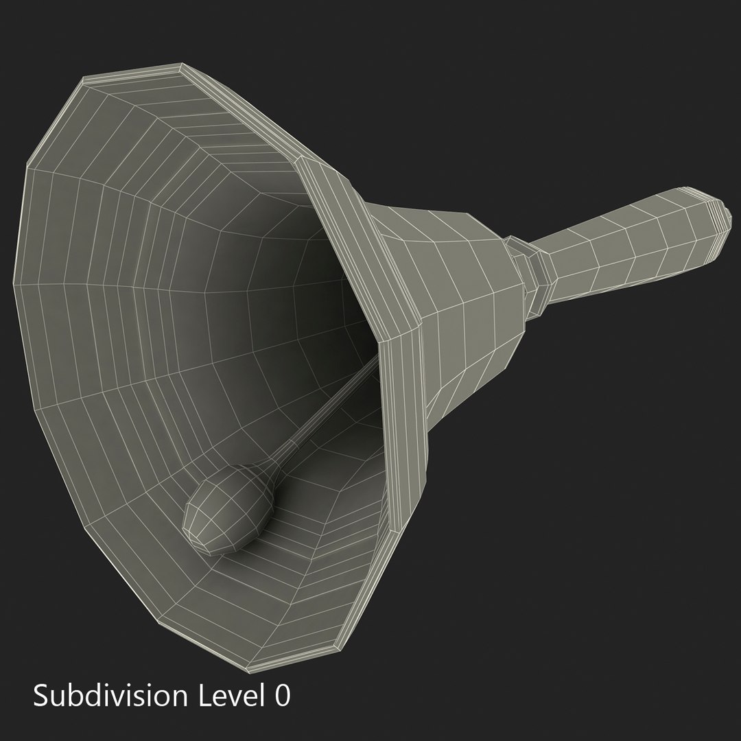 3d Hand Bell
