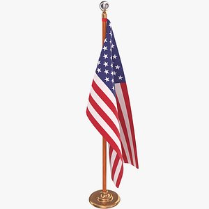 3D American Flag