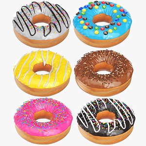 Detailed Donuts Collection