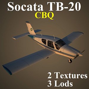 socata cbq 3d model