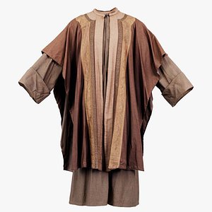 Priest Cape Remastered 3D model