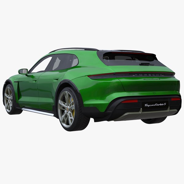 porsche taycan cross turismo 3D model