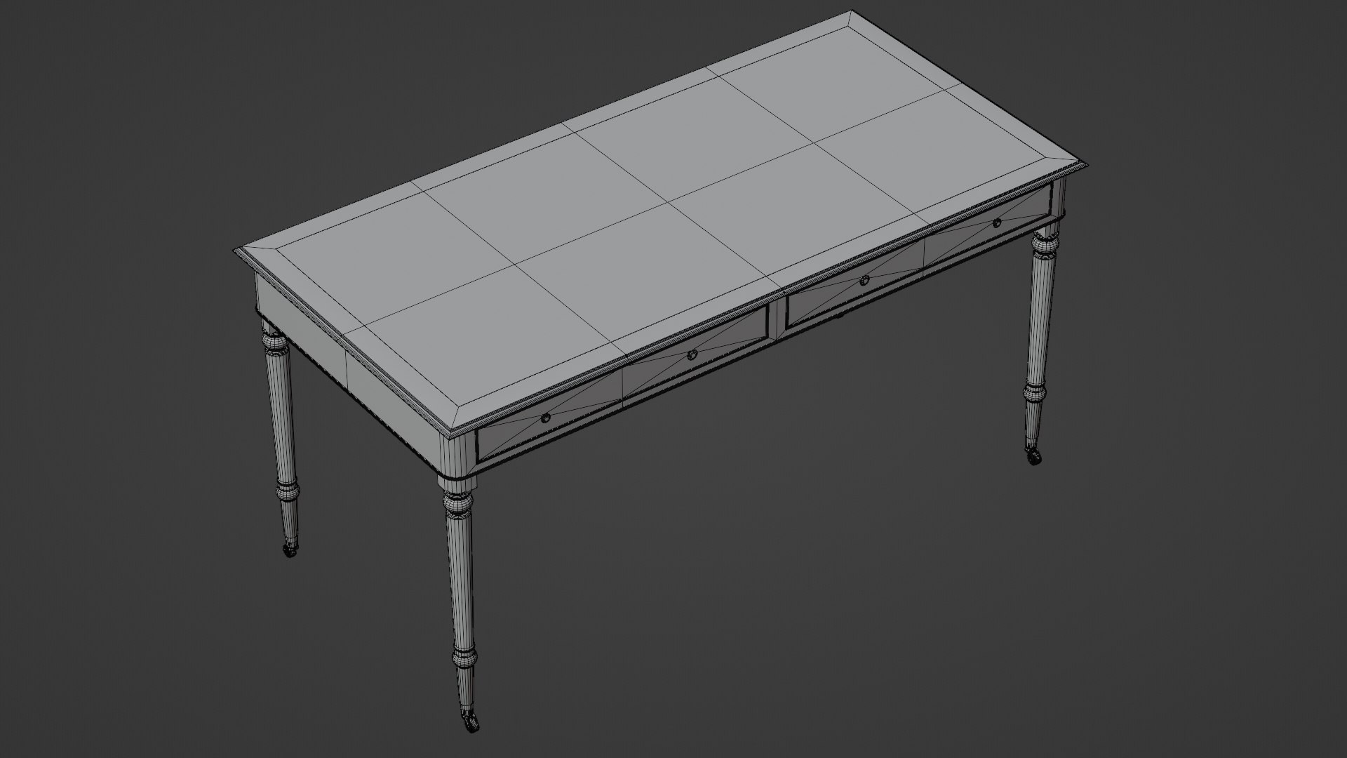 3D Library Table - TurboSquid 2254535
