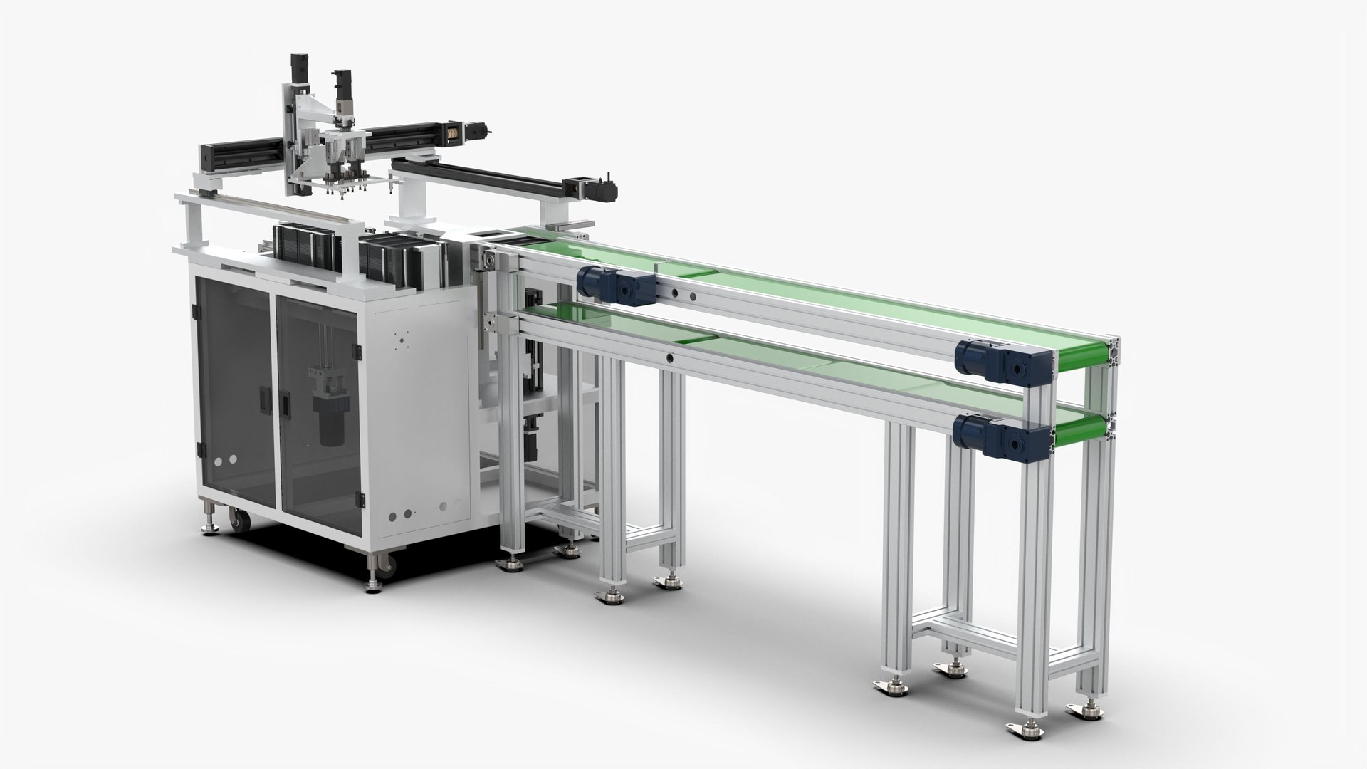 Automatic Plate Transfer Machine Model - TurboSquid 2013562