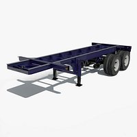 20 foot shipping container trailer