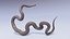 Serpente marrone orientale animato