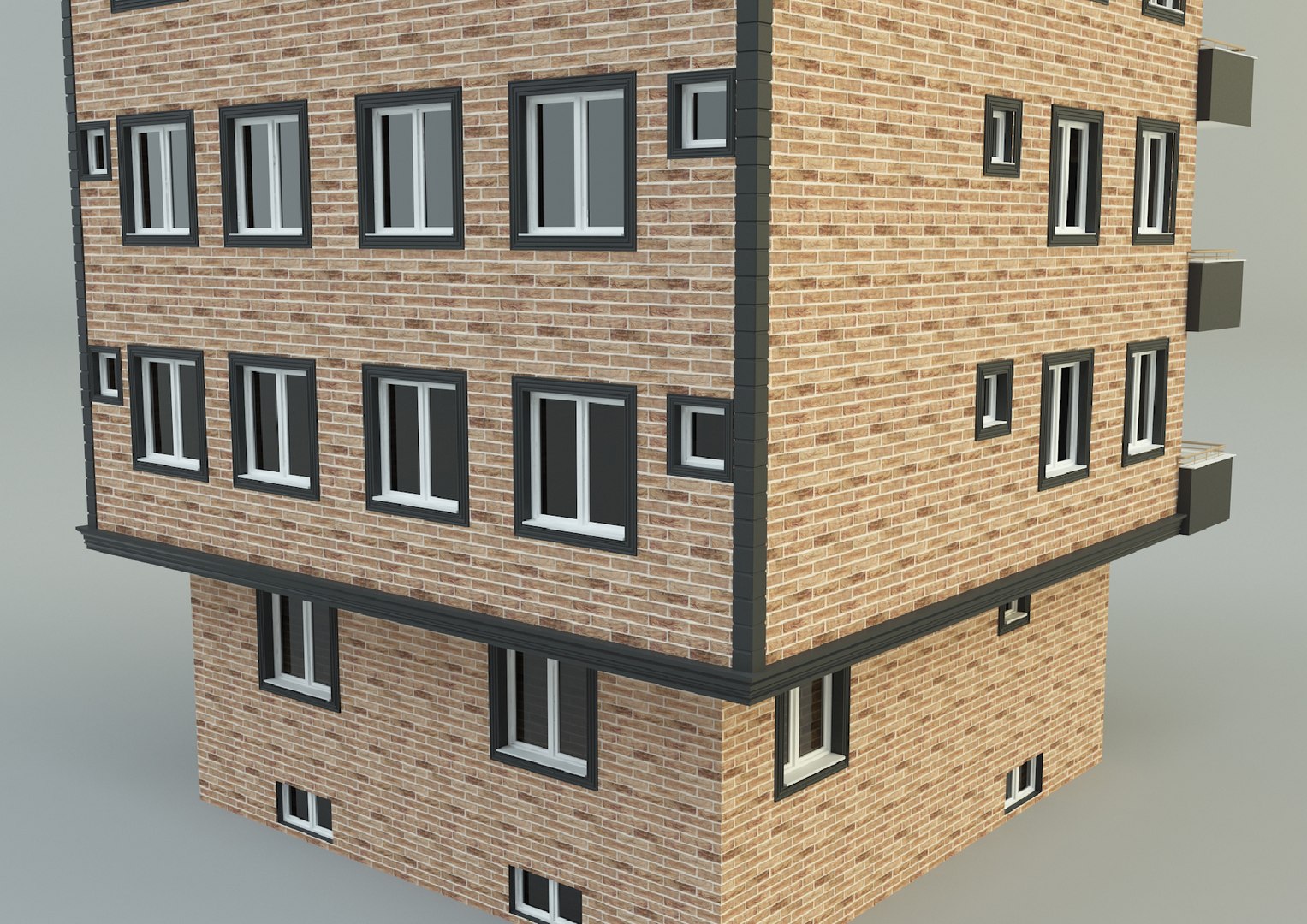 Building 13 House Model Model - TurboSquid 1966258