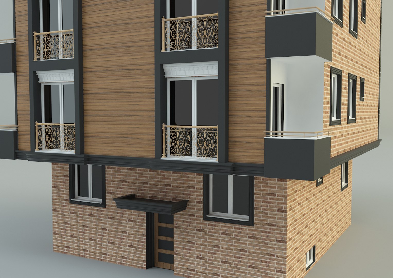 Building 13 House Model Model - TurboSquid 1966258