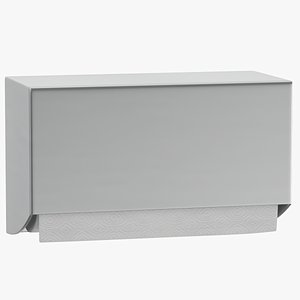 3D paper towel dispenser