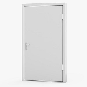 Security Fire Door Grey