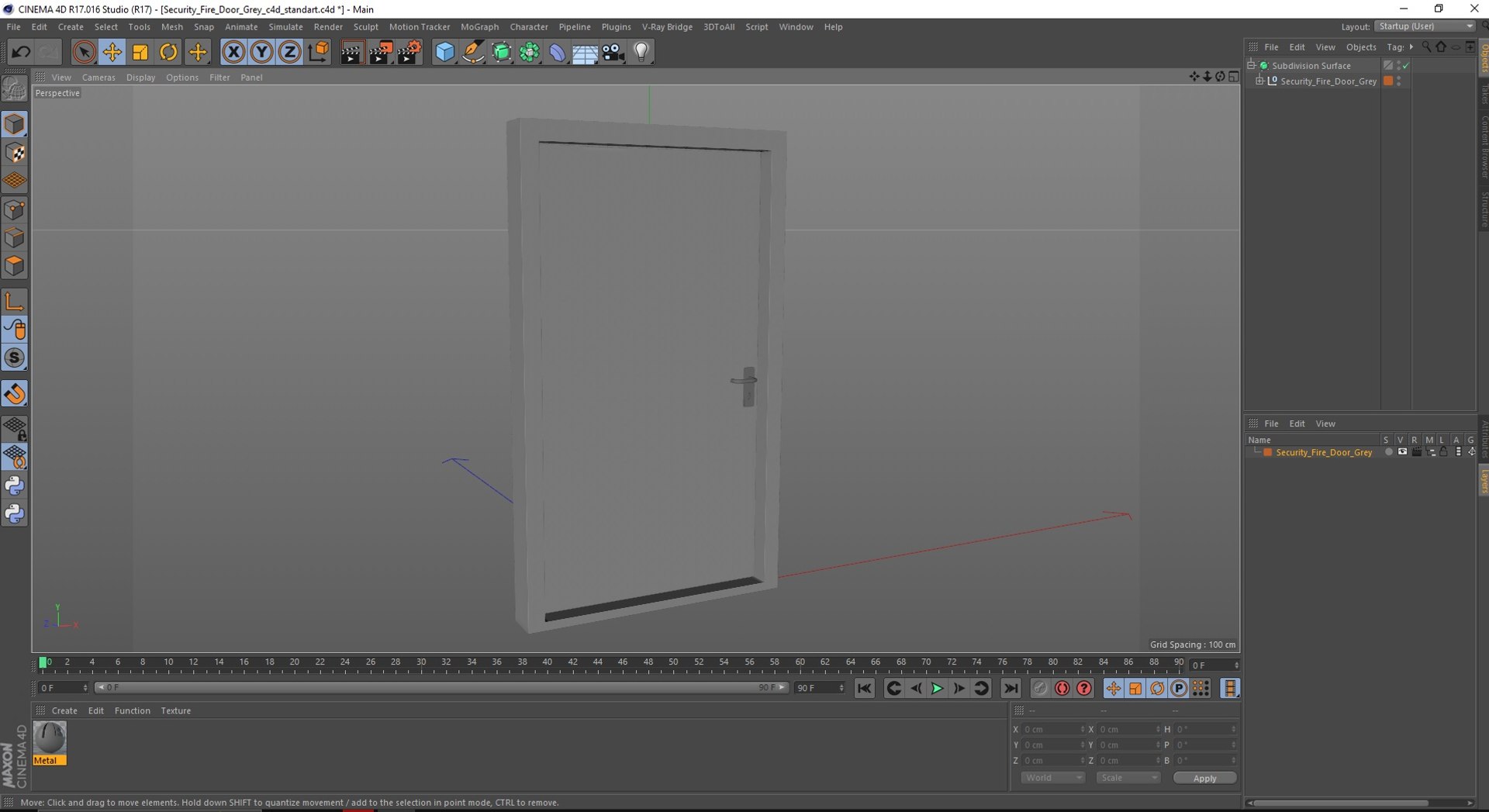 Security Fire Door Grey 3D model https://p.turbosquid.com/ts-thumb/rs/mVJagQ/Wm/securityfiredoorgreyc4dmodel018/jpg/1681120391/1920x1080/fit_q87/47074fa6928e2bbf02532a5aae0a1ca40eab41e1/securityfiredoorgreyc4dmodel018.jpg