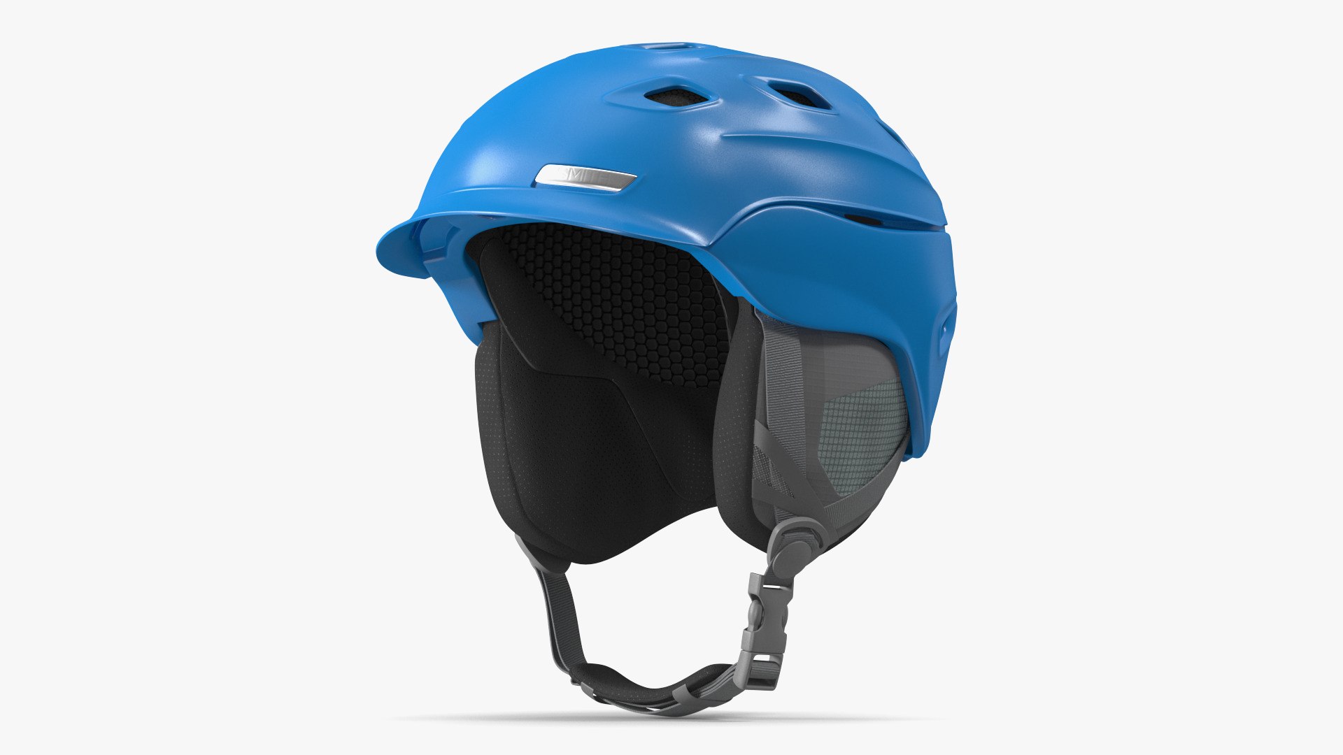 Blue Ski Helmet model TurboSquid 2105067