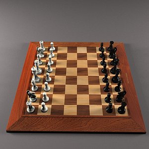 chess 3d model
