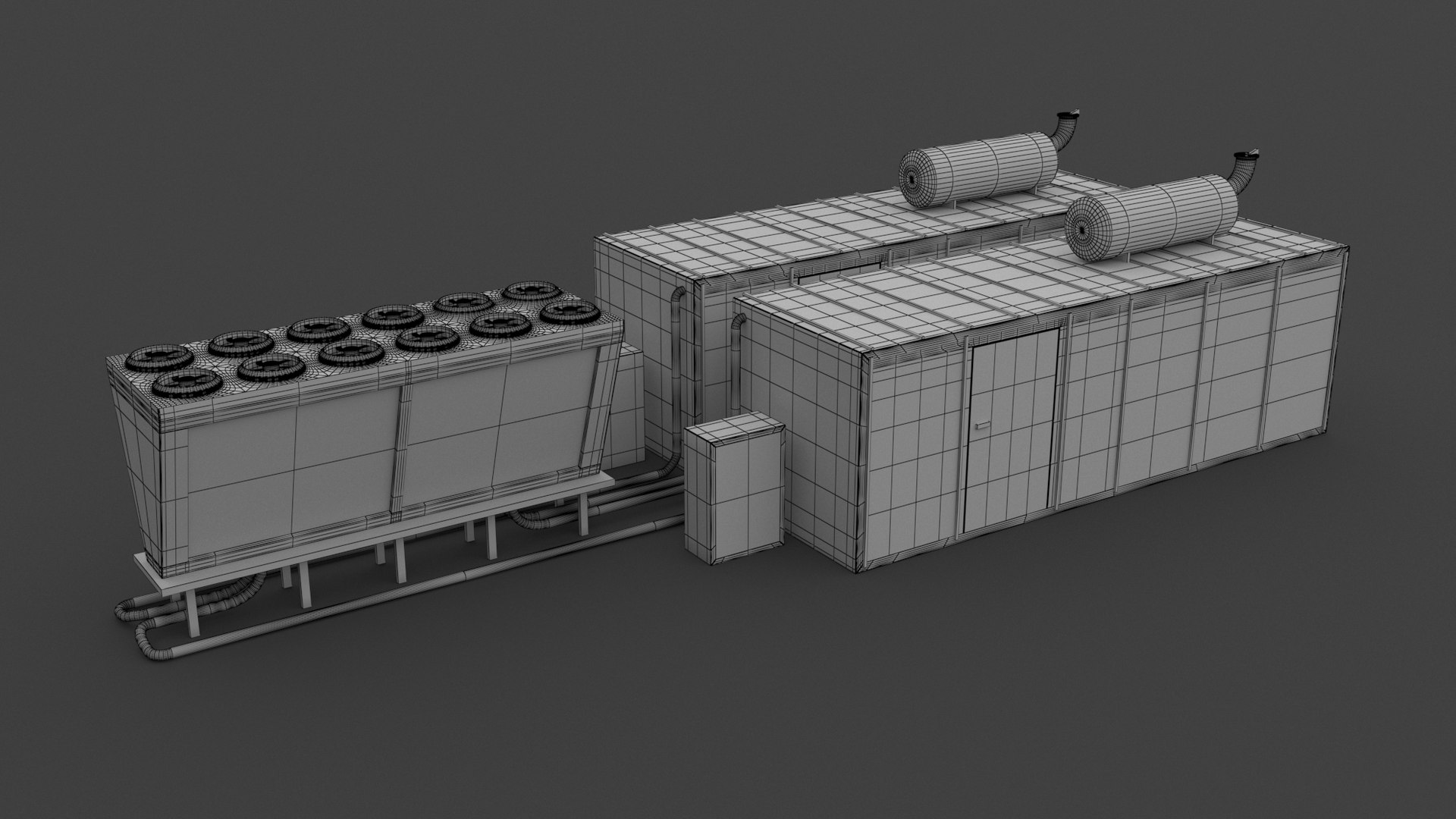 3D Air Conditioning Unit V3 Model TurboSquid 2295169