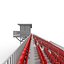 Bleachers 47 3D model