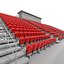 Bleachers 47 3D model