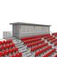 Bleachers 47 3D model