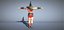 Gladiator-Soldat mit Schwert und Schild - 3D-Modell