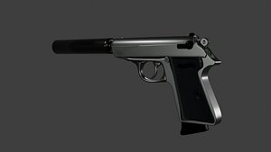 PPK suppressed 3D model