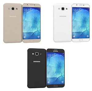 samsung galaxy a8 colors 3d 3ds
