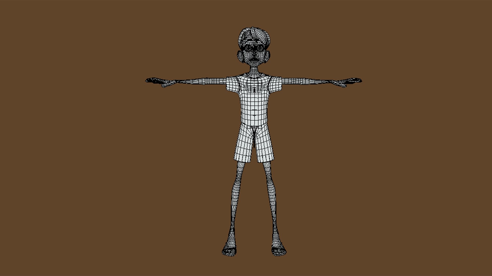 3D Model Cartoon Character - Slim Man - TurboSquid 2168501
