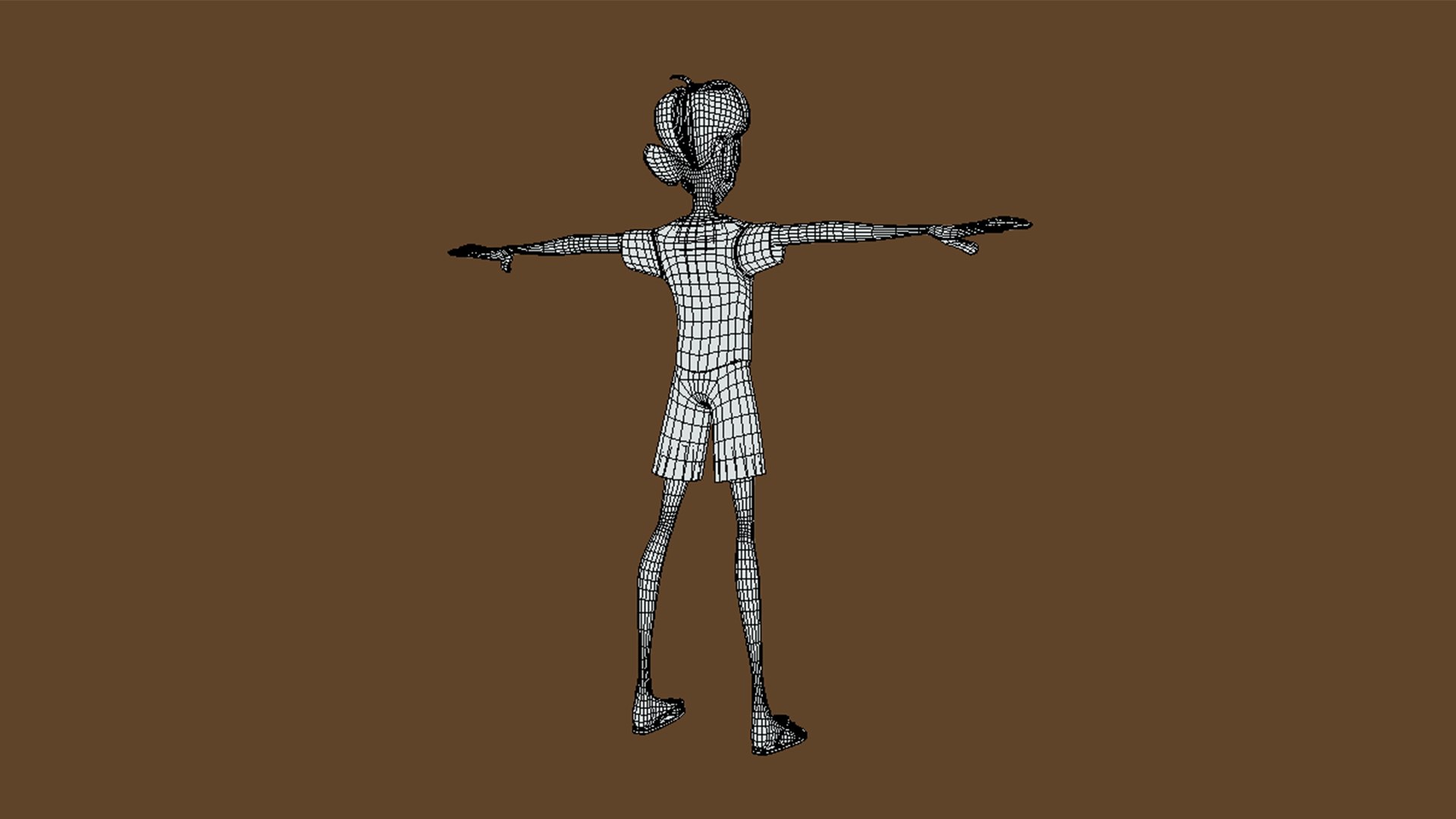 3D Model Cartoon Character - Slim Man - TurboSquid 2168501