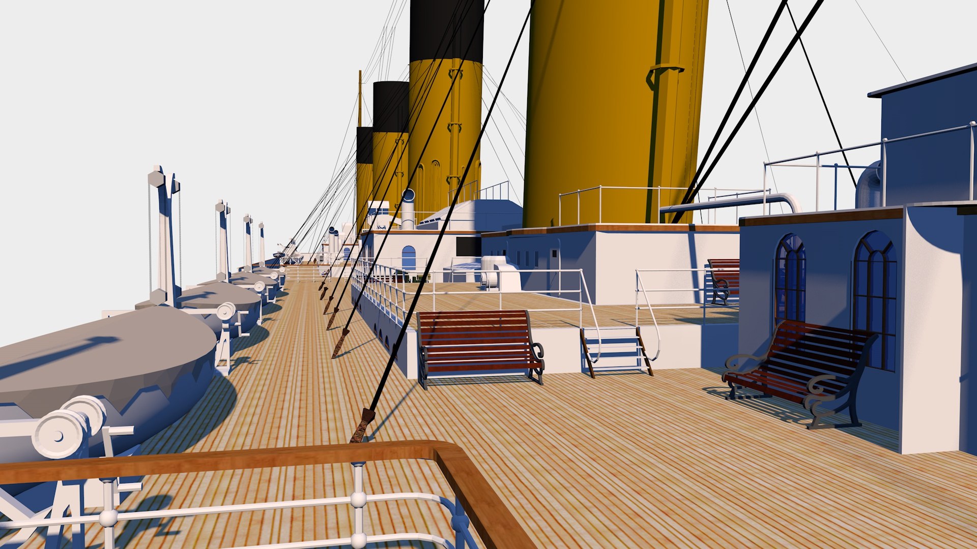 3D The Titanic - Detailed Model Model - TurboSquid 1985611
