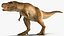 3D tyrannosaurus rex walking animal