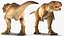 3D tyrannosaurus rex walking animal