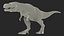 3D tyrannosaurus rex walking animal