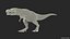 3D tyrannosaurus rex walking animal
