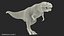 3D tyrannosaurus rex walking animal