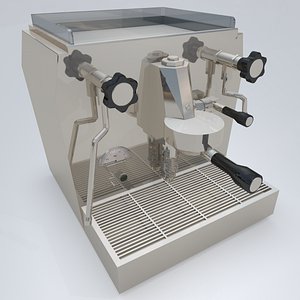 3d fbx giotto premium coffee machine