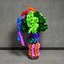 3d yeast f1fo-atp synthase atp
